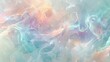 © javier - Mosaic of fresh colors glowing lines create ethereal spring scene background