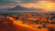 © Premium Resource - aweinspiring image of Thal Desert vast expanse of sand dune sparse vegetation stretching across Punjab Khyber Pakhtunkhwa Despite arid condition desert home unique flora fauna well nomadic community h