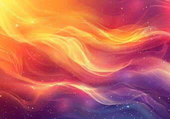 Wall Mural - celestial canvas: cosmic tapestry of color and mystery in space