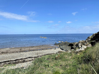 Wall Mural - A view of the Beach at Ayr in Scotland