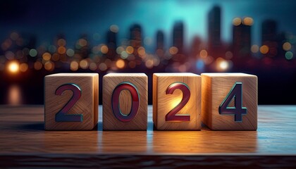 Wall Mural - What to Expect in 2024: Predictions and Insights
