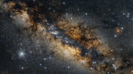 Wall Mural - the nocturnal heavens patterns of stars celestial bodies