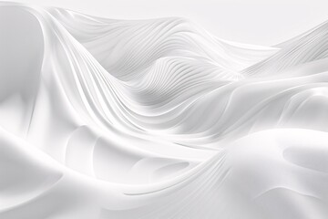 a white wavy surface with lines