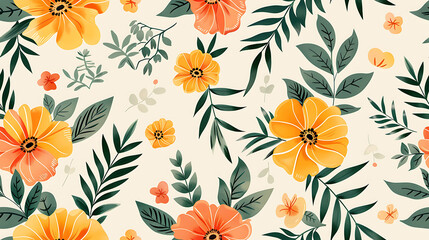 Sticker - floral  illustration graphic