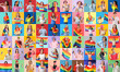 © Pixel-Shot - Collage of many people with LGBT flags on color background