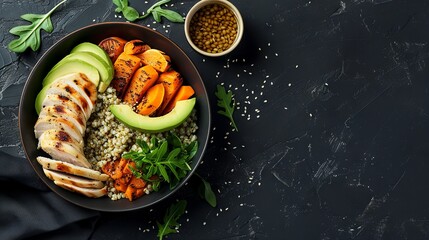 Wall Mural - A beautiful bowl of vegetables