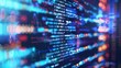 © 为轩 张 - Abstract Digital Connections with Data and Blockchain Technology: Visualizing Decentralized Ledger Systems, Secure Online Transactions, and the Future of Digital Networks in a Global Context