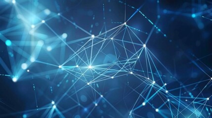Wall Mural - abstract digital background with binary code and ai algorithms: visual representation of machine lea