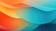 © Achmad Khoeron - Abstract wallpaper colorful design, shapes and textures, colored background, teal and orange colores