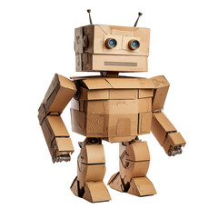 cardboard robot