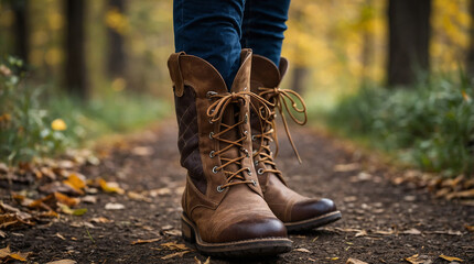 Wall Mural - calf boots with new design 