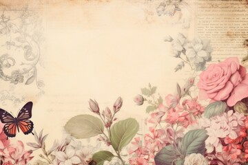 Wall Mural - Backgrounds pattern flower plant.