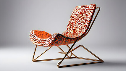 Unique chair design, interior design, unique furniture design, ai generated