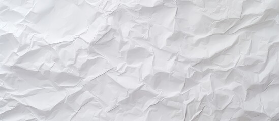 Aufkleber - Background with copy space image showcasing the texture of creased white paper