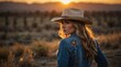 © Hashim - Sunset concert exudes cowgirl vibes, offering inspiration for western fashion enthusiasts and sunset photography lovers