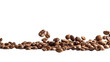 © PixxStudio - Coffee beans, Falling coffee beans isolated on transparent background