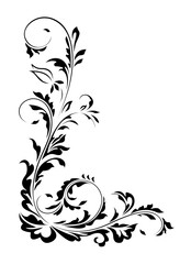 Wall Mural - floral design element
