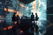 © Akarat Phasura - Business meeting conference with future technology ,Genesis AI