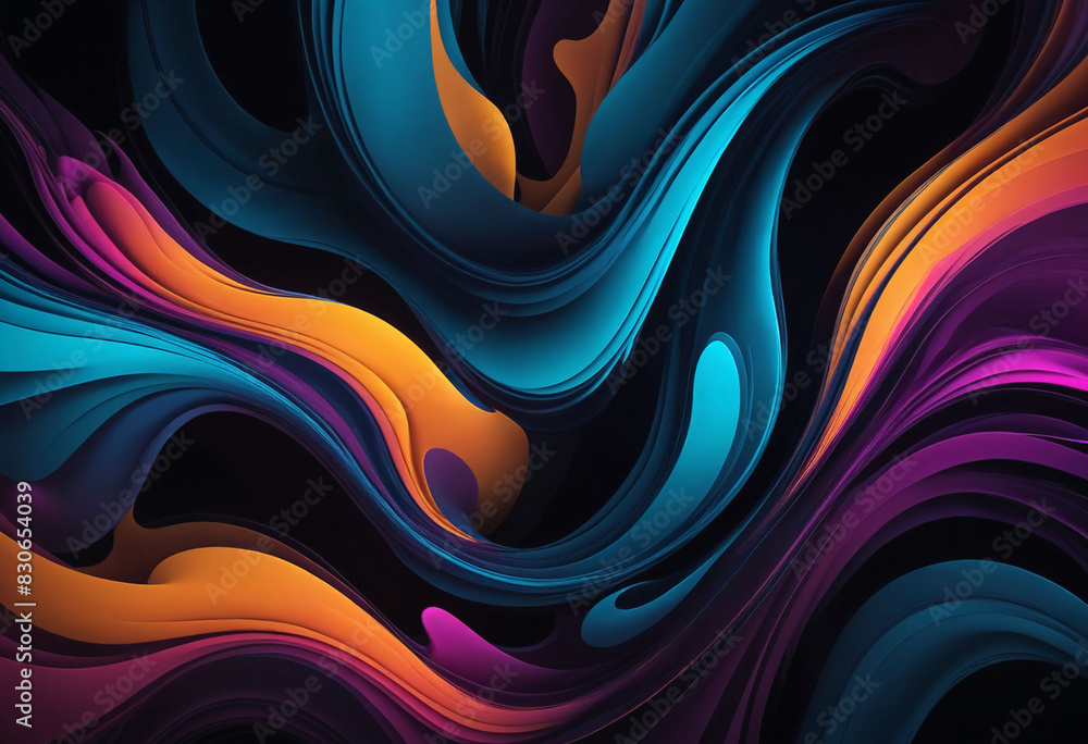 Profound Background A dark abstract background with deep shadows and ethereal elements ...