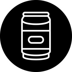 Poster - Vector Design Soda Can Icon Style