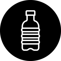 Canvas Print - Vector Design Water Bottle Icon Style