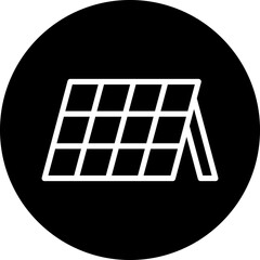 Sticker - Vector Design Solar Panel Icon Style