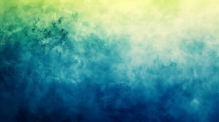 Poster - Blue to Green gradient vibrant