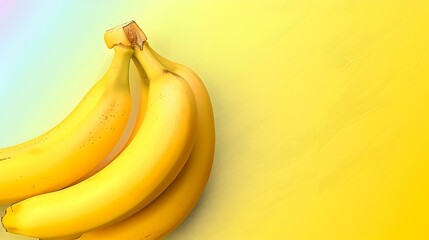 Wall Mural - Banana to Yellow gradient effect