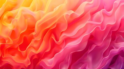 Sticker - Pink to orange gradient abstract