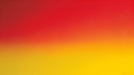 Canvas Print - Red to yellow gradient style