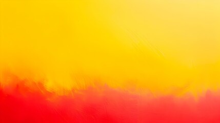 Canvas Print - Yellow to red gradient design