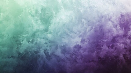 Canvas Print - Purple to green gradient effect