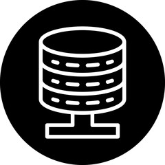 Sticker - Vector Design Database Icon Style