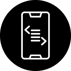 Wall Mural - vector design smartphone coding icon style