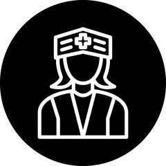 Sticker - Vector Design Nurse Icon Style