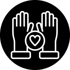 Sticker - Vector Design Hands Up Icon Style