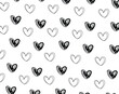 © Jyoti - heart love pattern print Vector art