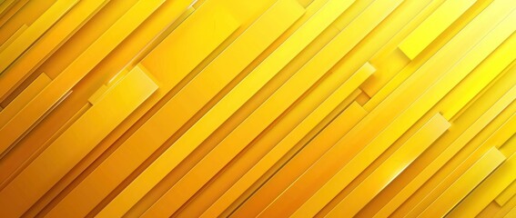 Wall Mural - A yellow background with a series of lines