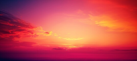 Sunset Gradient: A warm and vibrant gradient background transitioning from deep orange and fiery red to soft pink and purple tones