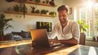 © Studio Nova - The happy man working remotely