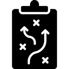 Sticker - strategy icon