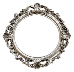Wall Mural - png art nouveau jewelry locket frame.
