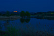 © Christian - Goldbergsee mit Veste Coburg in der Nacht