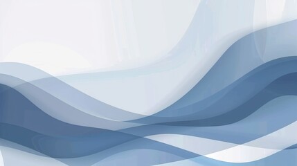 Abstract blue and white wave pattern background design