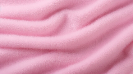 Wall Mural - Pink texture knitted fabric, fiber background cozy style