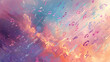 © john - An illustration of floating musical notes and soft, pastels colors