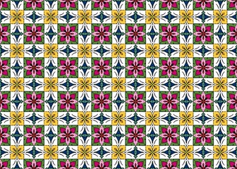 modern seamless floral pattern.