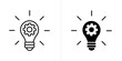 © VSK Graphics - Innovation editable stroke and solid web icon set. Vector illustration