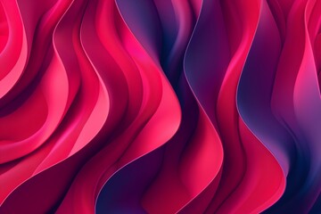 Wall Mural - abstract colorful 3d background by generative ai