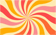 © pixel.99 - Colorful groovy 70s background sunburst retro vintage vector abstract backgrounds design